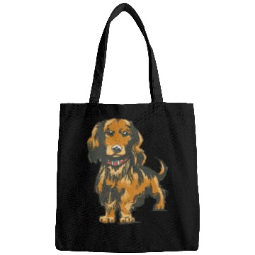 Discover Cute dachshund dog Bags