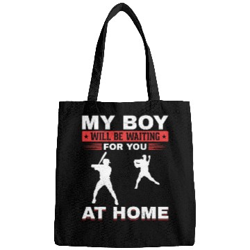 Discover Son Baseball Catcher Pitcher Batter Dad Mom Bags