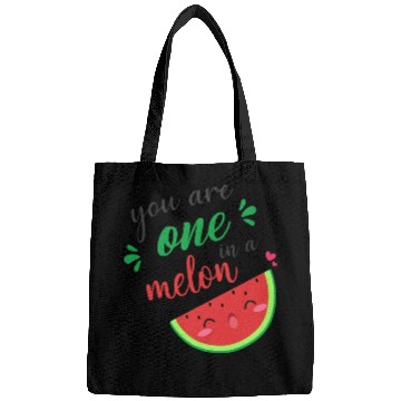 Discover you are one in a melon- cute watermelon Bags