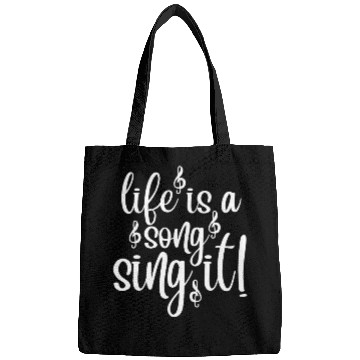 Discover Life is a Song Sing It Bags