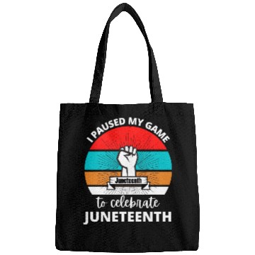 Discover I Paused My Game To Celerate Juneteenth Bags