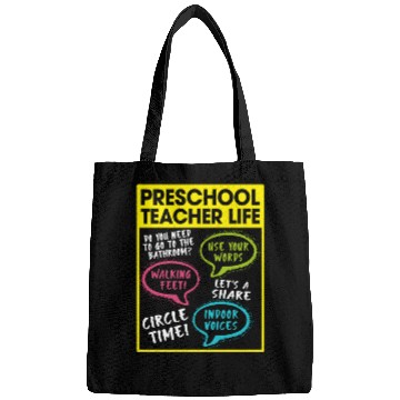 Discover Preschool Teacher Life Bags