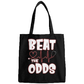 Discover Beat The Odds Funny Nurse Sarcasm Saying Bags