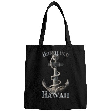 Discover Honolulu Hawaii Nautical Anchor Sailing Bags