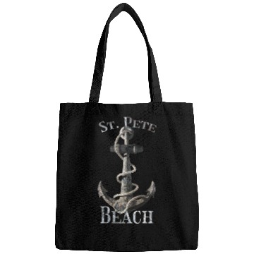 Discover Saint Pete Florida Nautical Anchor Sailing Bags