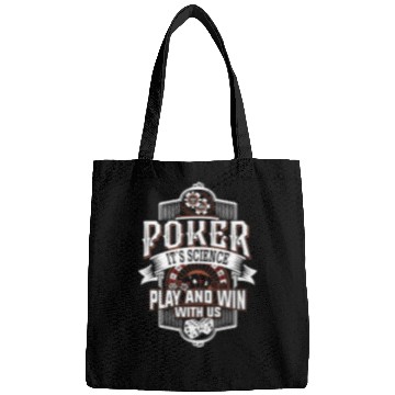 Discover Poker it s science White Bags