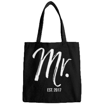 Discover Wedding Anniversary For Men Husband Mr Est 2017 Bags