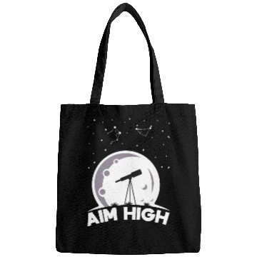 Discover Telescope Owner Stars Galaxy Astronomy Bags