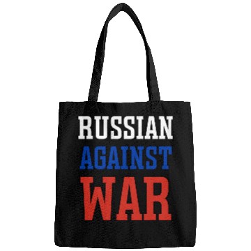Discover Russian Against war outline Bags