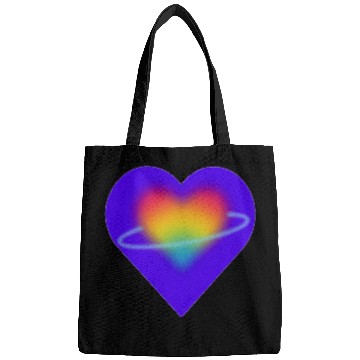 Discover rainbow heart pride Bags
