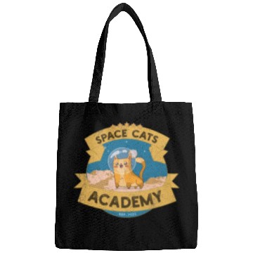 Discover Space Cats Academy Bags