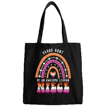 Discover Proud Aunt Awesome Lesbian Niece Bags