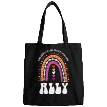 Discover Ally Lesbian Pride Boho Rainbow Bags