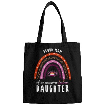 Discover Rainbow Mom Lesbian Daughter Bags