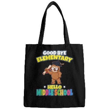 Discover Good Bye Elementary Hello Middle School Graduation Bags
