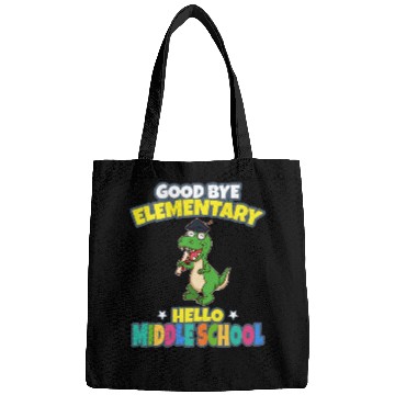 Discover Good Bye Elementary Hello Middle School Graduation Bags