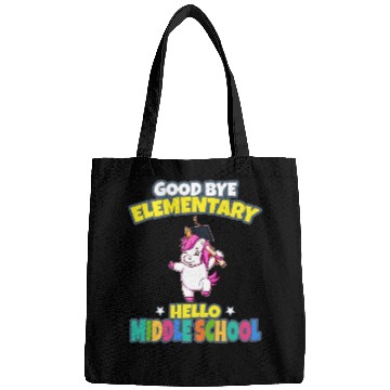 Discover Good Bye Elementary Hello Middle School Graduation Bags