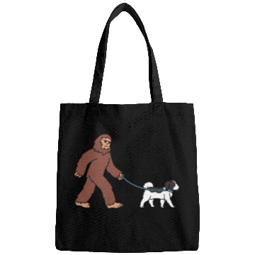 Discover Bigfoot Sasquatch Walking Havanese Bags