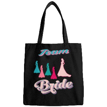 Discover team bride silhouettes bachelorette party Bags