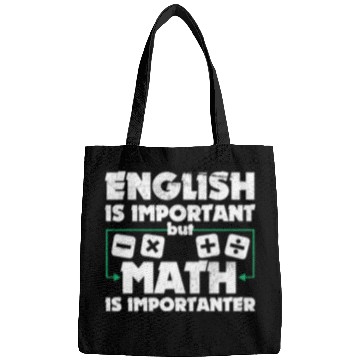 Discover Funny Math Art Student Pun Mathematics Lovers Fun Bags