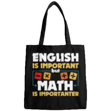Discover Funny Math Art Student Pun Mathematics Lovers Cool Bags