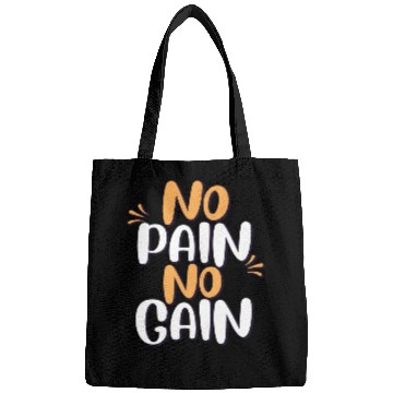Discover no pain no gain Bags