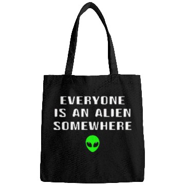 Discover Alien Galaxy Ufo Extraterrestrial Spaceship space Bags