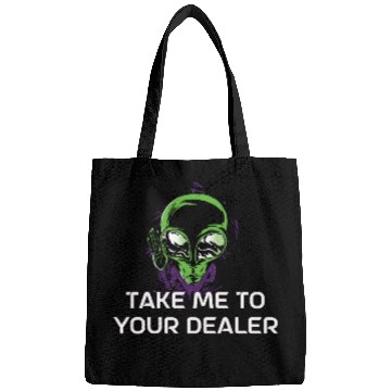 Discover Alien Gift Extraterrestrial UFO AREA 51 Sci-fi Bags