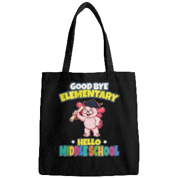 Discover Good Bye Elementary Hello Middle School Graduation Bags