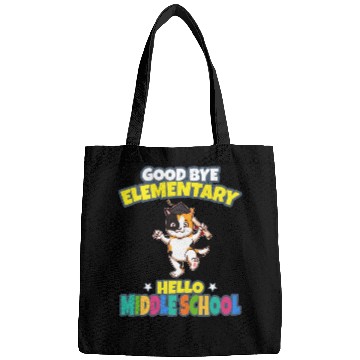 Discover Good Bye Elementary Hello Middle School Graduation Bags