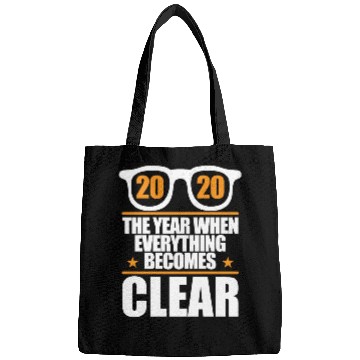 Discover 2020 Year When Everything Becomes Clear Holiday Bags