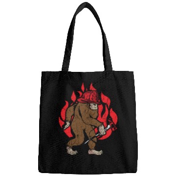Discover Firefighting Fireman Firefighter Fire Bigfoot Bags