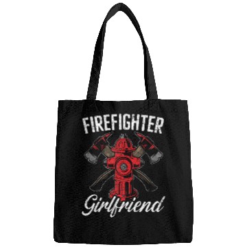 Discover Firefighter Girlfriend Firefighting Fireman Fire Bags