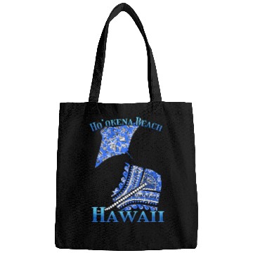 Discover Ho'okena Beach Vacation Tribal Stingrays Bags
