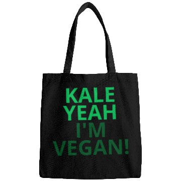 Discover Kale Yeah I'm Vegan (all green version) Bags