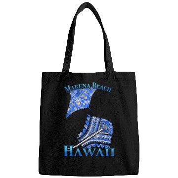 Discover Makena Beach Vacation Tribal Stingrays Bags