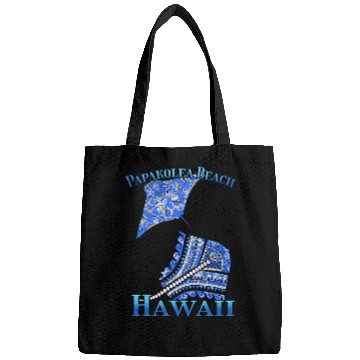 Discover Papakolea Beach Vacation Tribal Stingrays Bags