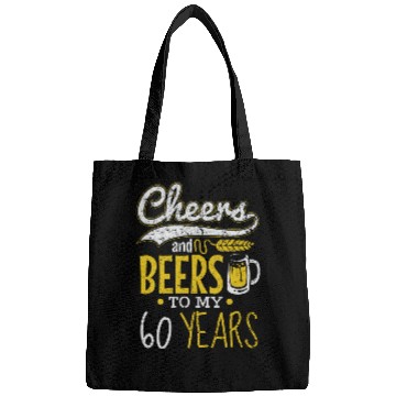 Discover Cheers and Beers 60th Birthday Gift Idea Bags