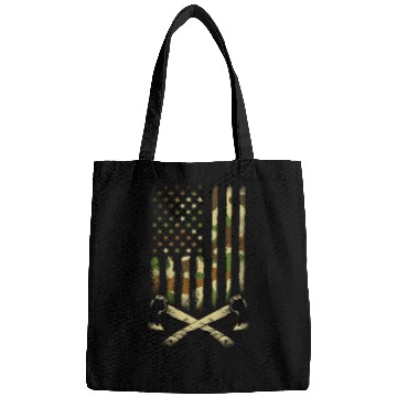 Discover American Camouflage Throwing Axes - US Flag Axe Bags