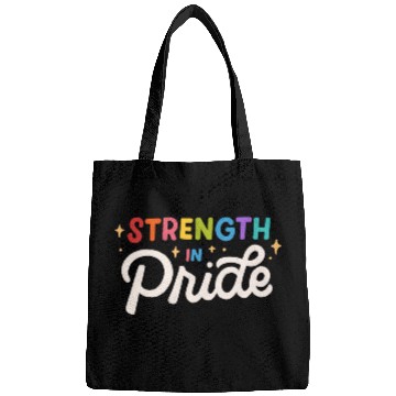 Discover Strength in Pride month Design Bags