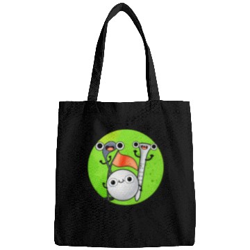 Discover NOt All Men Are Created Eagle Funny Golf Pun Bags