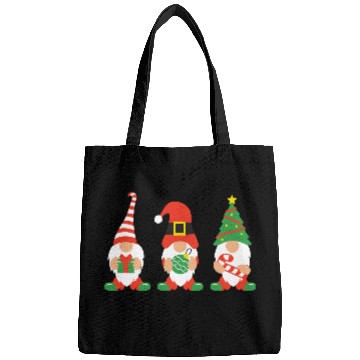 Discover Christmas Gnomes with candy cane, gift Bags