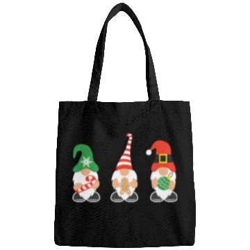 Discover Christmas Gnomes with candy cane, gift Bags