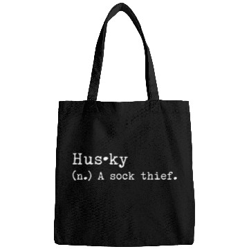 Discover A Sock Thief Husky Bags