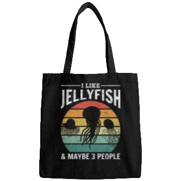 Discover I Like Jellyfish & Maybe 3 People Jellyfish Lover Bags