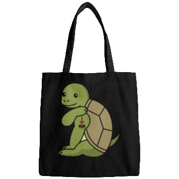Discover I Love Mom Tattoo Tortoise Bags
