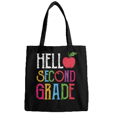 Discover Hello Second Grade Back To School Bags