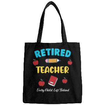 Discover retired teacher funny retirement gift Bags