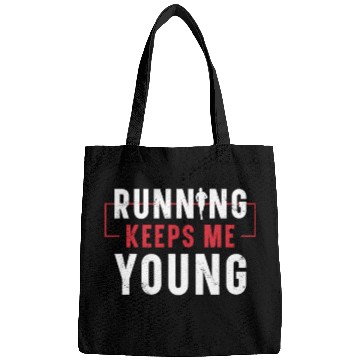 Discover Running Keeps Me Young Runner Marathon Trail Bags