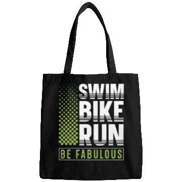 Discover Swim Bike Run Be Fabulous Triathlon Athlete Swim Bags
